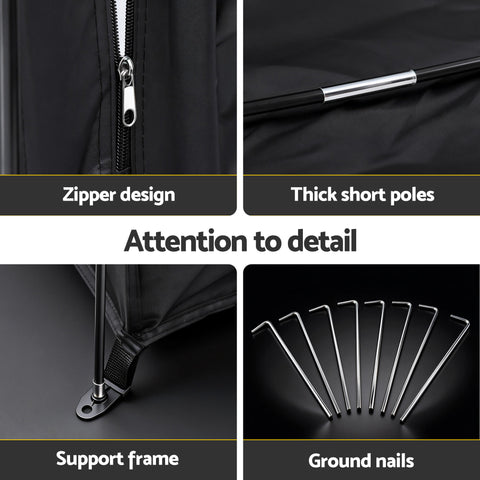 Giantz Bike Storage Tent Waterproof Outdoor UV Protection Shelter w/ Large Space
