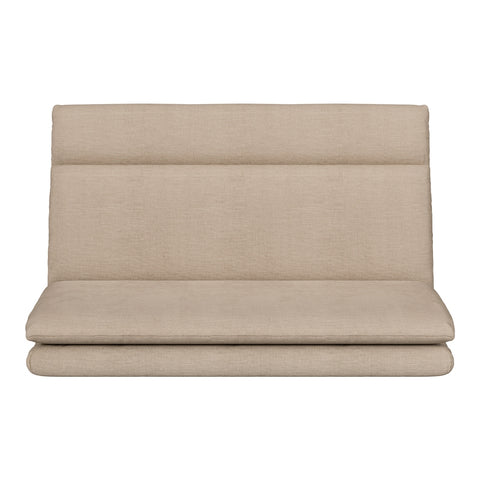 Artiss Floor Lounge Sofa Bed 2 Seater Linen Beige
