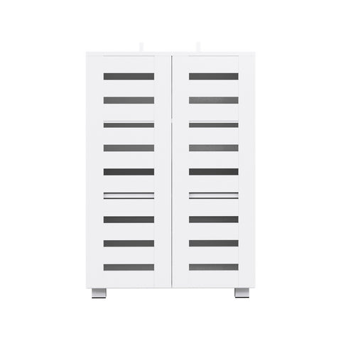 Artiss Shoe Cabinet 20 Pairs 5-tier White Alster