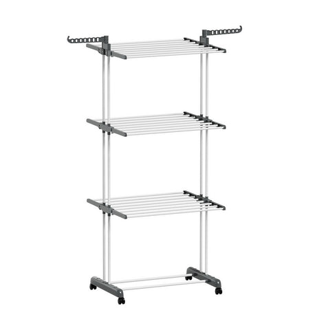 Artiss Clothes Drying Rack 173cm Coat Aier Hanger Foldable