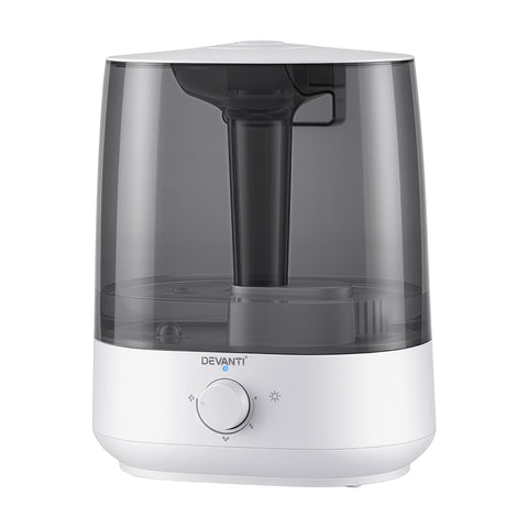 Devanti Ultrasonic Humidifier Aroma Diffuser Top Fill Quiet Bedroom 6L