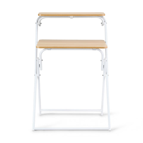 Artiss Laptop Desk Computer Foldable Study Desk Home Office Oak