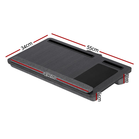 Artiss Lap Desk Laptop DeskS Portable w/ Wrist-rest Phone Slot Mouse Pad 55CM