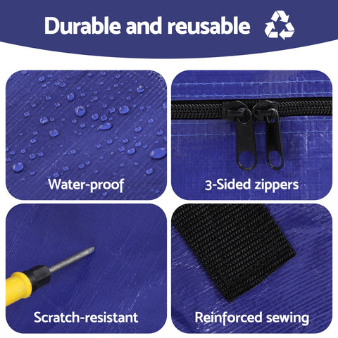 Atirss Mattress Bag Easy Moving Waterproof Storage Dust Cover Protector Queen