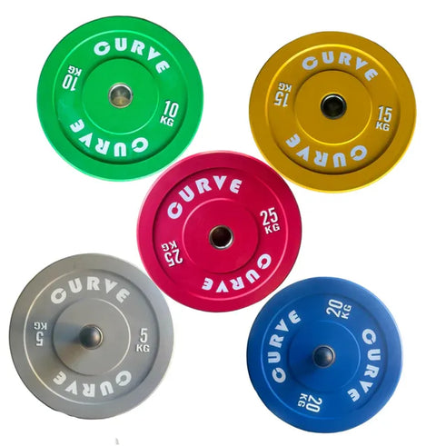 Olympic Coloured Bumper Plates 2X5 kg