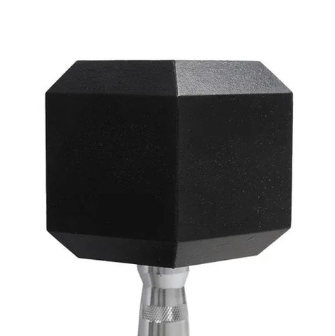 Rubber Hex Dumbbells 2X2.5 kg