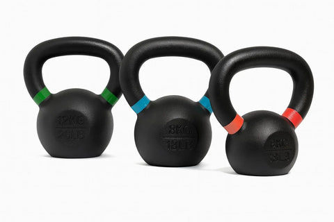 Cast Iron Kettlebells Set 5 - 8/12/16/20/24/28 Kg (108 Kg total)