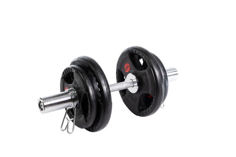 Standard Olympic Dumbbell Bar with Collars