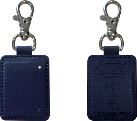 Laser Mini Smart Tag with Wireless Charging Navy Blue