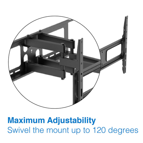 Large Full Motion TV Wall Mount 32 inches - 70 inches Panels