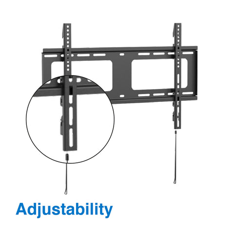 Laser Fixed Slim Profile TV Wall Mount - 37 to 80 Inch Panels