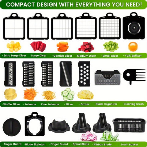vegetable chopper, multi-function kitchen tool, high quality vegetable cutter, time-saving food prep, Australian kitchen gadget, veggie chopper