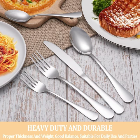 Premium Stainless - Steel Cutlery Set - 5 - Piece, Hot - Selling! Free Shipping
