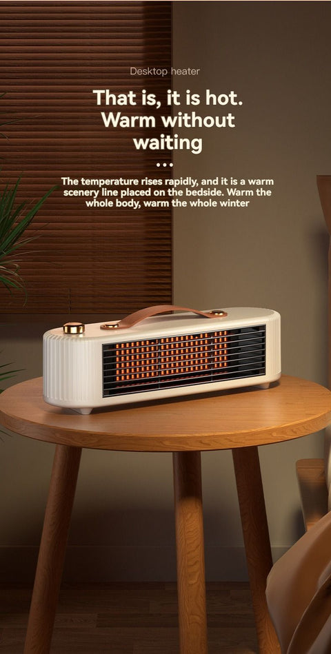 Hot - selling Desktop Heater: Instant Warmth, Energy - Saving & Quiet | Free Shipping
