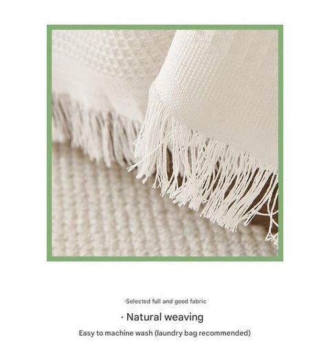 Pearl White 180 x 340 cm Sofa Blanket