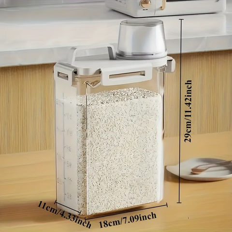 3L Airtight Food Storage Container for Pantry Organization