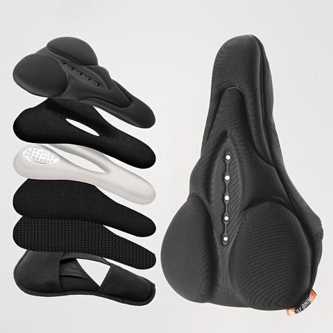 WEST BIKING bicycle seat cover Comfortable and breathable seat cover Soft sponge bicycle seat