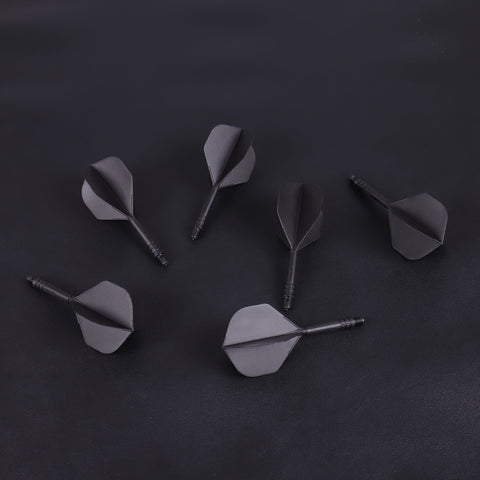 WEDARTER flying dart tail fin cross-border hot sale 2BA threaded integrated modified PP tough plastic anti-drop durable