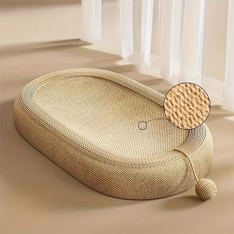 Durable cat scratching board, built-in cat litter box, suitable for all seasons, cat claw care toy, suitable for exercise and rest, perfect gift for cats, perfect gift for cats