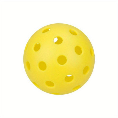 12pcs Pickleball, 40-hole seamless one-piece design, aerodynamic construction, excellent stability, rough matte surface enhances ball control, suitable for competitive Pickleball games