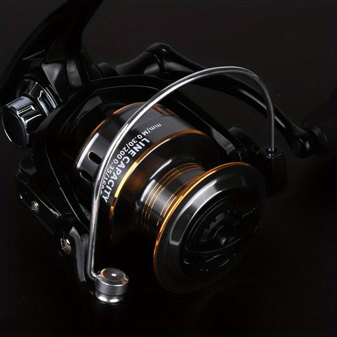 BILLINGS EK 7000 series, 5.2:1 gear ratio, maximum drag force 26LB, aluminum alloy metal line cup, spool reel, suitable for freshwater and seawater