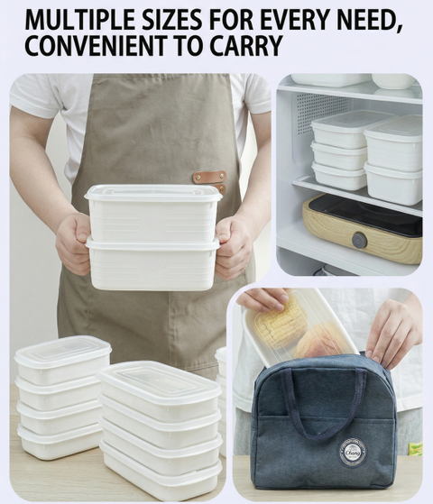 Airtight 1600ml Food Storage Container, 1-Pack – BPA-Free, Freezer & Microwave Safe with Soft-Seal Lid, Stackable for Fridge Organization, Large Capacity for Family Meals, Batch Cooking, and Bulk Storage (White)