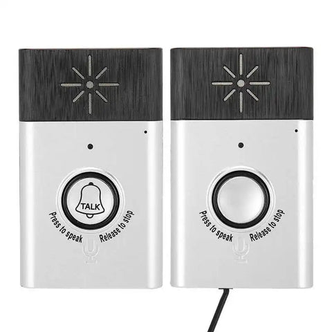 2-Way Voice Intercom Wireless Doorbell System