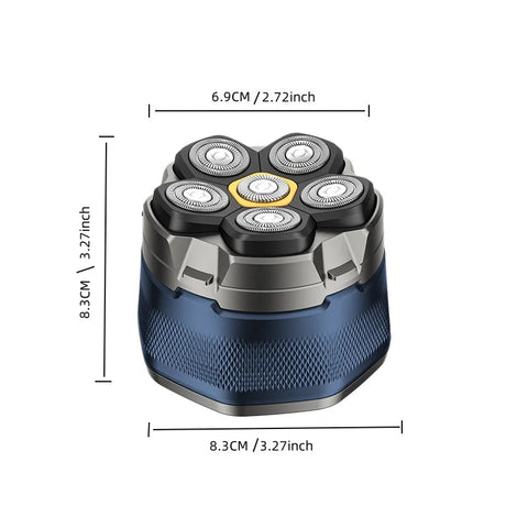 6D Electric Head And Face Shaver Rechargeable