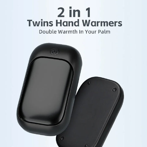 2-in-1 Portable Twin Warm Hand Heater