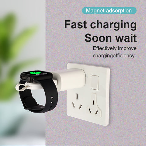 Portable watch wireless charger