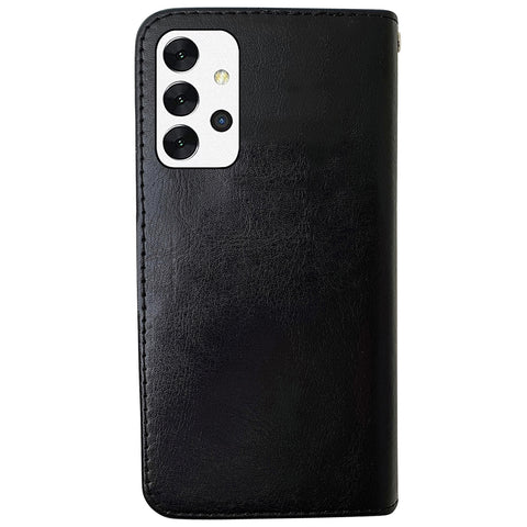 Compatible with Samsung Galaxy A32 5G Leather Case Protection White Max White