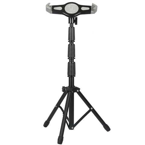 Height Adjustable 360° Rotating iPad Floor Stand Holder Mount