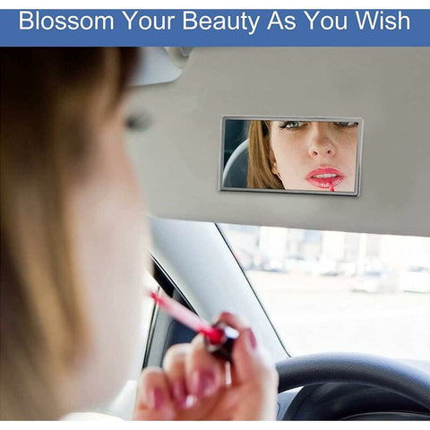 Car Sun Visor Mirror, Car Sun Visor Mirror, Car Vanity Mirror, Car Vanity Mirror, Car Makeup Mirror, Small, 110 X 65 Mm