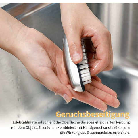 2X Stainless Steel Hand Nail Brush, Nail Brushes Hard Bristles Nail Cleaning Brush For Cleaning Hands, Nails, Feet