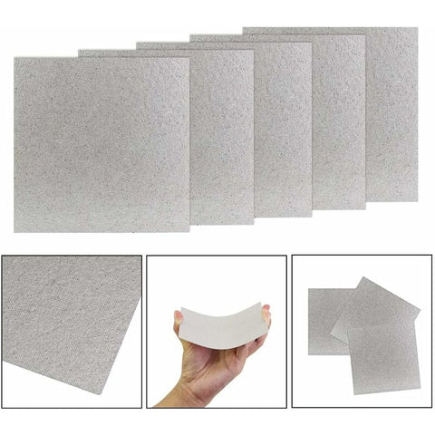 5 pcs Microwave Plate Waveguide Cover Universal Microwave Oven Mica Plate Mica Sheet 1210Cm Easy To Cut For Microwave