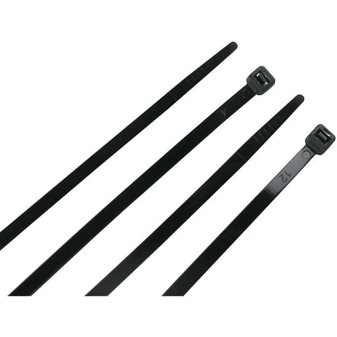 Cable Tie 200 X 2.5 Mm, Cable Tie, Rilsan Nylon Cable Ties, Cable Ties 200 Mm, Black, Pack Of 1000 Pieces.
