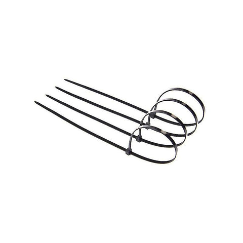 Cable Tie 200 X 2.5 Mm, Cable Tie, Rilsan Nylon Cable Ties, Cable Ties 200 Mm, Black, Pack Of 1000 Pieces.