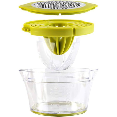 Multifunction Manual Juicer, 4 In 1 Citrus Juicer For Oranges, Lemons, Citrus Fruits, With 2 Reamers, Engraved