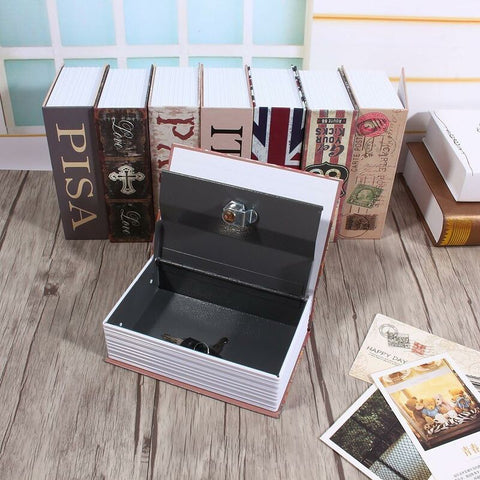 Creative Dictionary Book Safe Box, Book Shaped Hidden Secret Storage Safe, Secret Stash Box For Money, Jewelry,