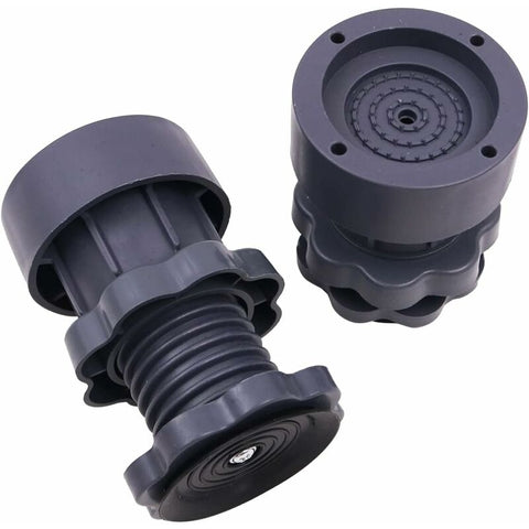 4-Piece Universal Adjustable Rubber Shock Pads For Washers, Dryers, Refrigerators