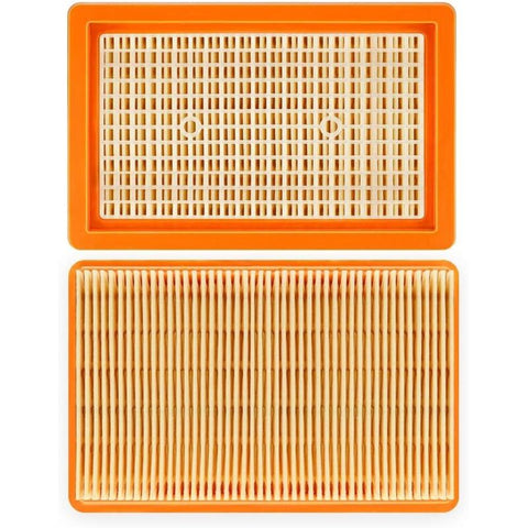 Flat Pleated Filter For Karcher Mv4 Mv5 Mv6 Wd4 Wd5 Wd6, Wd4P Wd5P Wd6P Wet And Dry Vacuum Cleaners, 3 Pack