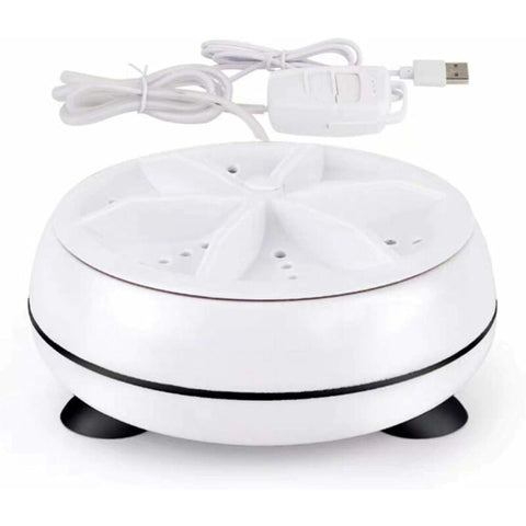 Mini Portable Ultrasonic Dirt Remover Washing Machine Usb Cable For Travel Home Business Trip