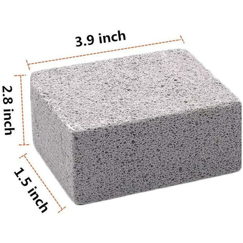 4 Pack Grill Block Pumice Stone Eco-Friendly Cleaning Stone, Reusable Grilling Stone Pumice Cleaner For Cleaning