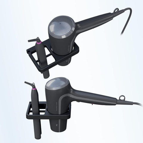 Hair Dryer & Hair Straightener Holders, Universal Wall Mount Organizer Accessories