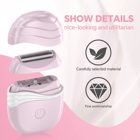 Electric shavers for women - Electric shaver - Trimmer - Epilator - Hair removal devices - Facial hair removal - Bikini trimmer - for body, underarms, legs and bikini line - compact