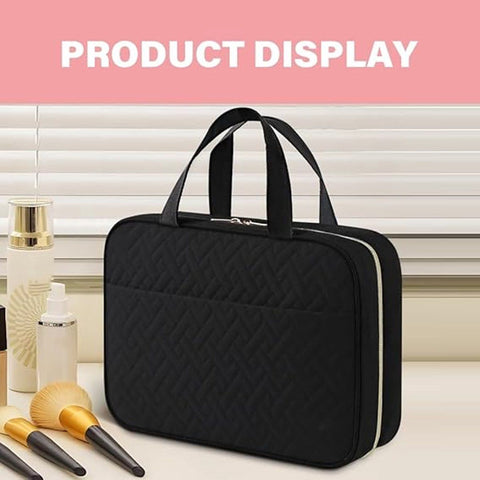 Men's Toiletry Bag - Women's Toiletry Bag - Hanging Toiletry Bag - Practical Travel Toiletry Bag - For Storing Essential Toiletries - Pink