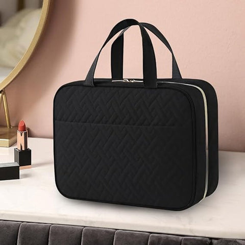 Men's Toiletry Bag - Women's Toiletry Bag - Hanging Toiletry Bag - Practical Travel Toiletry Bag - For Storing Essential Toiletries - Black