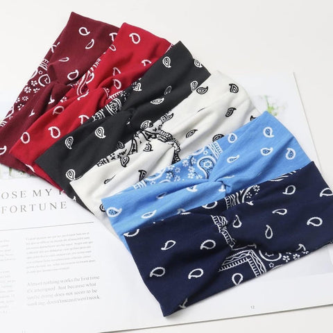 6-Pack Women's Headbands Sweatbands Hairbands for Everyday Vacation Party