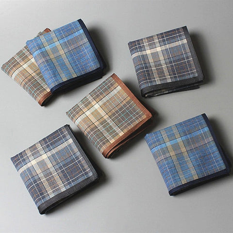 6-pack men's reusable cotton nose pads, 40×40 cm