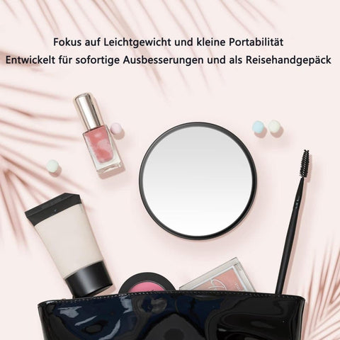 20X 30X Magnification Makeup Mirror with Tweezers, White, Practical Makeup Tool